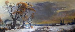 Gemälde, February, Oleg Litvinov