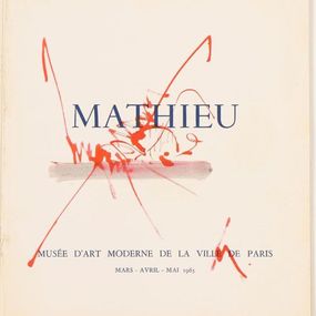 Fine Art Drawings, Mathieu, Georges Mathieu