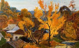 Gemälde, Autumn Clear Day, Oleg Litvinov