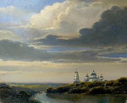 Gemälde, Monastery, Oleg Litvinov