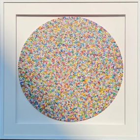Peinture, Blanc multicolore, Noj Barker