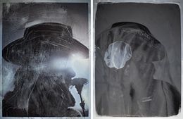 Fotografien, Laßt Blumen sprechen and Hole, Diptych., Hunter & Gatti