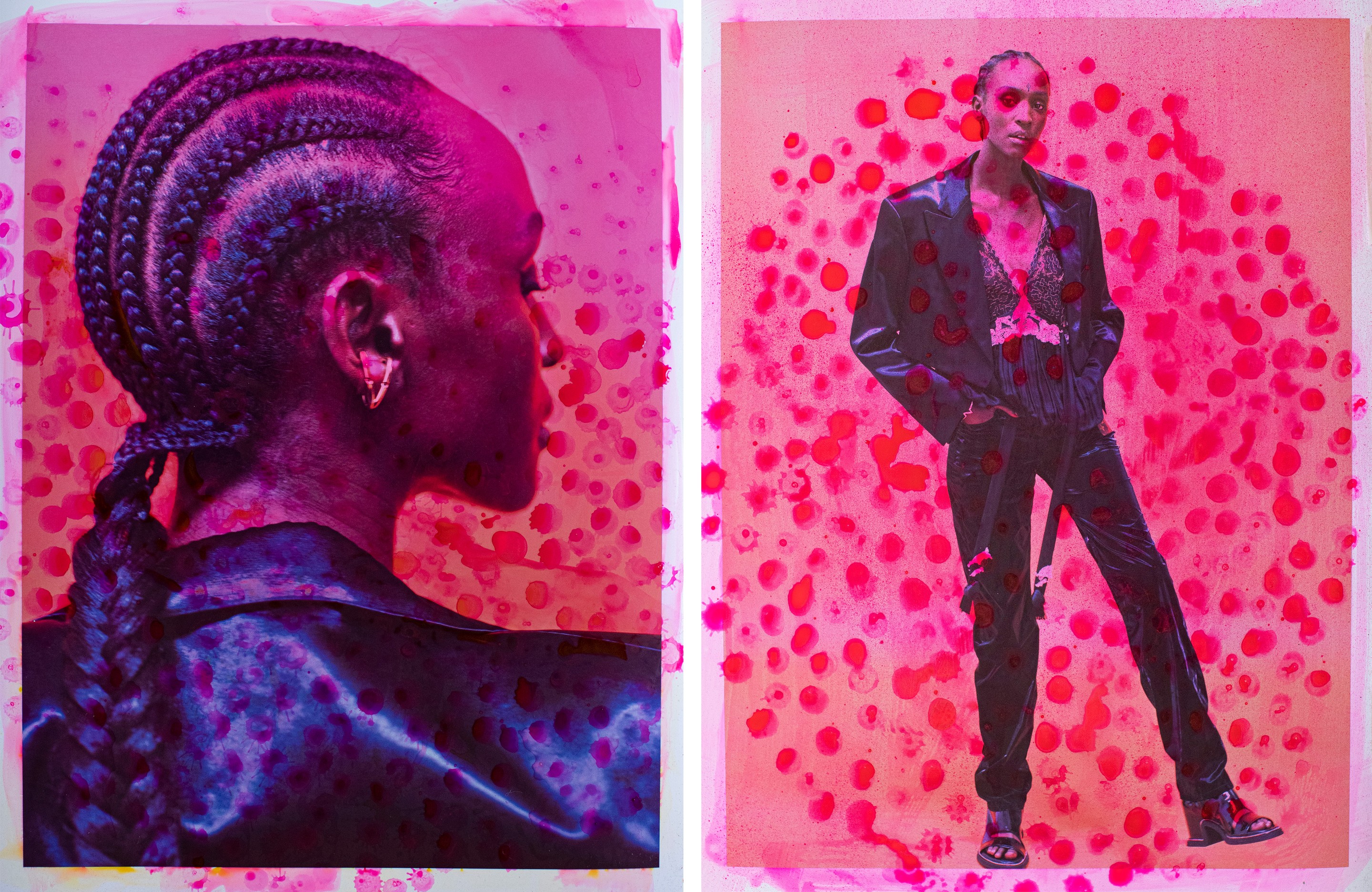 Hunter & Gatti, Lous and Y Diptych, From the series Lous and The Yakuza. Hunter & Gatti, Lous and Y Diptych, From the series Lous and The Yakuza.