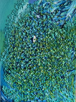 Peinture, Océan, Hugo Leboeuf