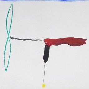 Print, Avión hélice verde, Josep Riera i Arago