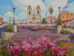 Gemälde, Trinita dei Monti in Rome, Alisa Onipchenko-Cherniakovska