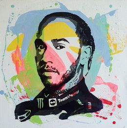 Gemälde, Lewis Hamilton, PyB
