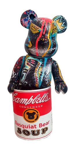 Sculpture, Bear Basquiat Soup, Priscilla Vettese