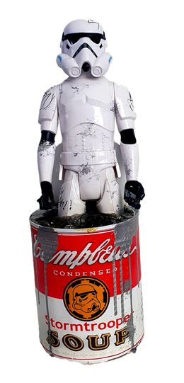 Sculpture, Stormtrooper Soup, Priscilla Vettese