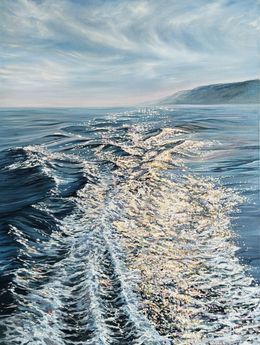 Gemälde, Baikal sparks, Anna Bychkova