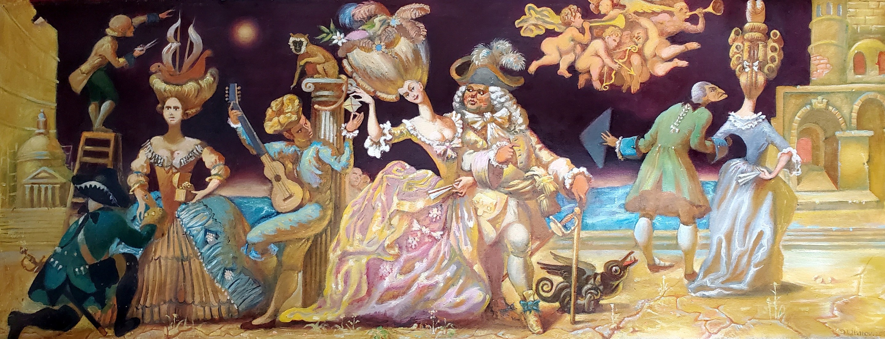 Daniil Litvinov, Ladies and Gentlemen of the 18th Century Daniil Litvinov, Ladies and Gentlemen of the 18th Century