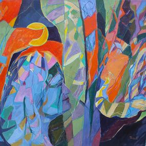 Painting, Silence.  Series Vibrations of the Earth, Mariia Voronchak