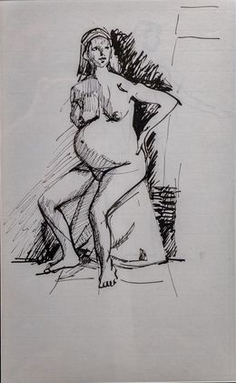 Zeichnungen, Série femmes, Nathalie Gobin