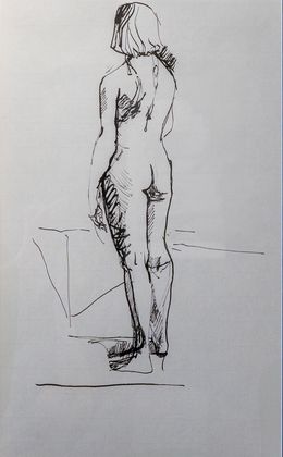 Zeichnungen, Série femmes, Nathalie Gobin