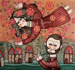 Peinture, The Flute Player’s Muse, Armen Vahramyan