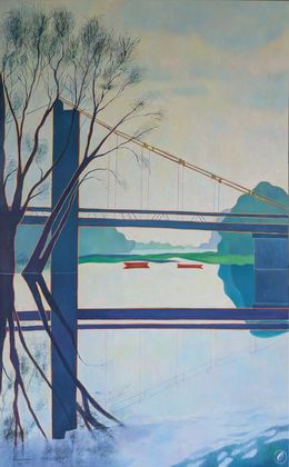 Peinture, Les barques rouges, Autonne