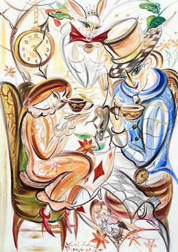 Peinture, A Little Magical Tea Time, Kirill Postovit
