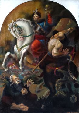 Gemälde, Bohdan Khmelnytsky, Daniil Litvinov