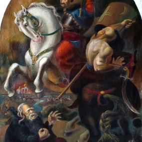 Peinture, Bohdan Khmelnytsky, Daniil Litvinov