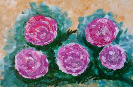 Peinture, Ballet of Gentle peonies, Vladilena Cherednichenko