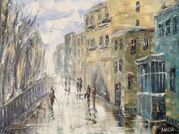 Gemälde, A Rain-Soaked Afternoon, Anush Emiryan