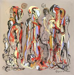 Gemälde, Mystic Intertwining, Harutyun Aghajanyan
