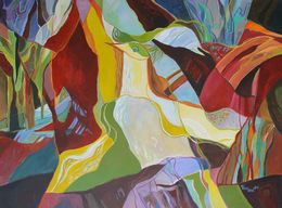 Gemälde, Early Spring. Series Vibrations of the Earth, Mariia Voronchak