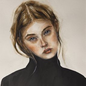Zeichnungen, She is like that 2. Series For passport, Margarita Zipman