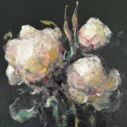 Gemälde, Peonies, Liubou Sas