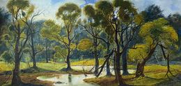 Painting, Spill on Sula, Oleg Litvinov