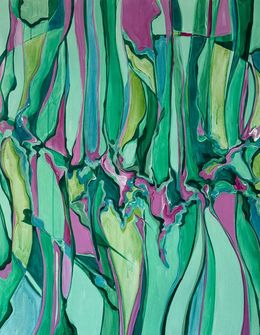 Painting, Through me, Crescentia K.