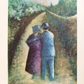 Drucke, Les fiancés, Ottone Rosai