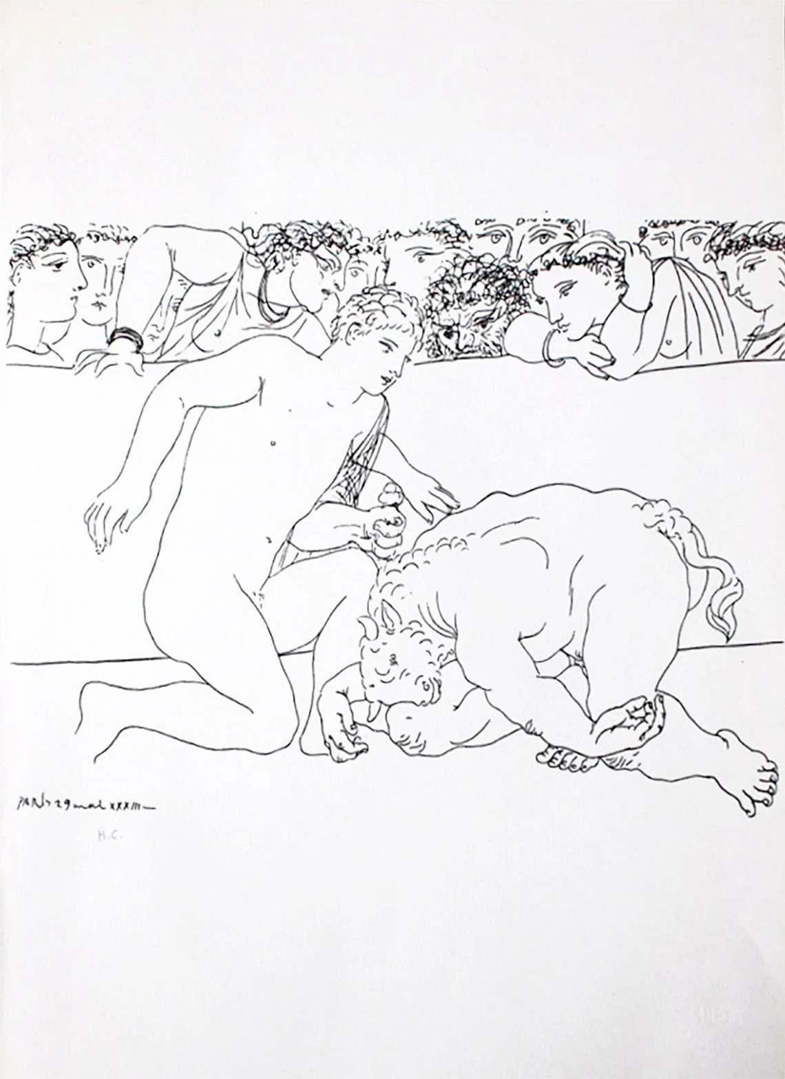 Pablo Picasso, Minotaure Pablo Picasso, Minotaure