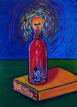 Peinture, The Reader, Dimitri Turnava
