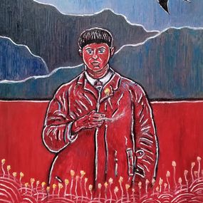 Painting, Titsian Tabidze, Dimitri Turnava