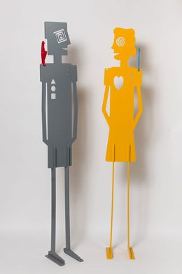 Sculpture, Adam & Eve, Zion Ezri