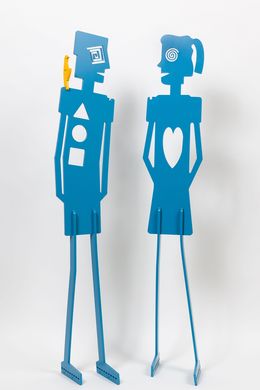 Skulpturen, Boy & Girl, Zion Ezri