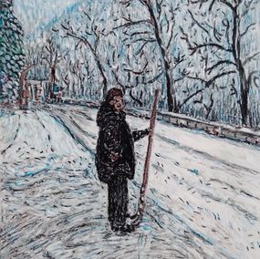 Fine Art Drawings, Between Silence and Snow, Dimitri Turnava