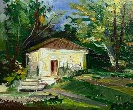 Painting, Nestled in Nature, Vahe Bagumyan