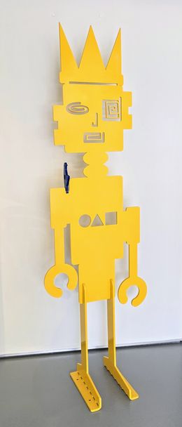 Skulpturen, Yellow King Robot, Zion Ezri