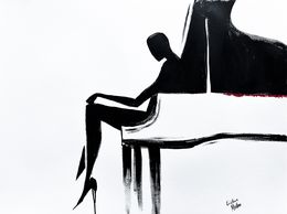 Gemälde, Play Me Softly, Kristina Mallen