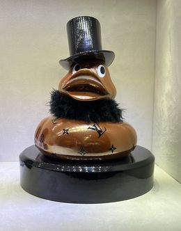 Sculpture, Brown Duck LV Tribute, Di Lorenzo