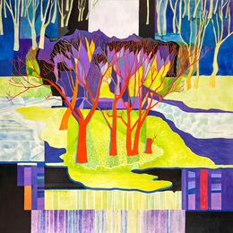 Gemälde, Summer of the Four Seasons 20250613, Dake Wang Qi