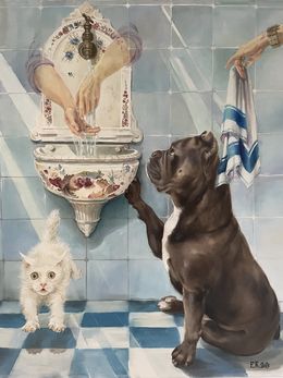 Peinture, Guest, Yevgeniya Kramska