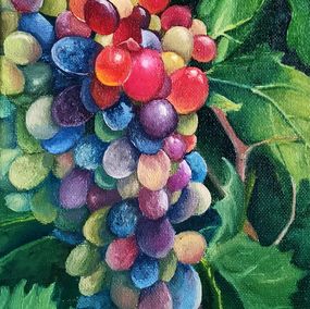 Gemälde, Sunny grapes, Oksana Evteeva (Oksana Siciliana)