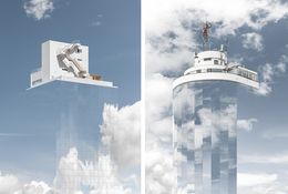 Photography, Mirages #10 and #3 Diptych, Javier Rey