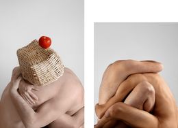 Photography, I am dissolved #1 and Amorphism Juntos, Diptych., Javier Rey