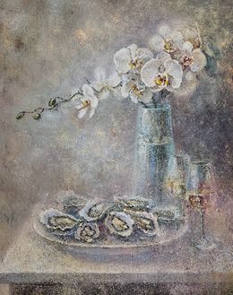 Pintura, Meeting in Giverny, Iurii Dzhinaliev