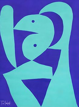 Painting, Cuerpo verde, Enrique Pichardo