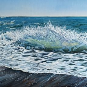 Gemälde, The sunny beach, Anna Bychkova